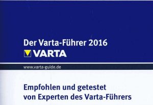 Empfehlung Varta-Führer Strandhotel Seehof