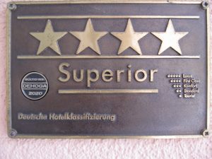 Deutsch Hotelklassifizierung