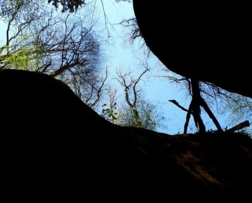 Aus der Schlucht Schnittlinger Loch