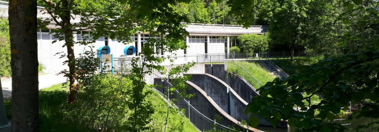 Kraftwerk am Großen Brombachsee