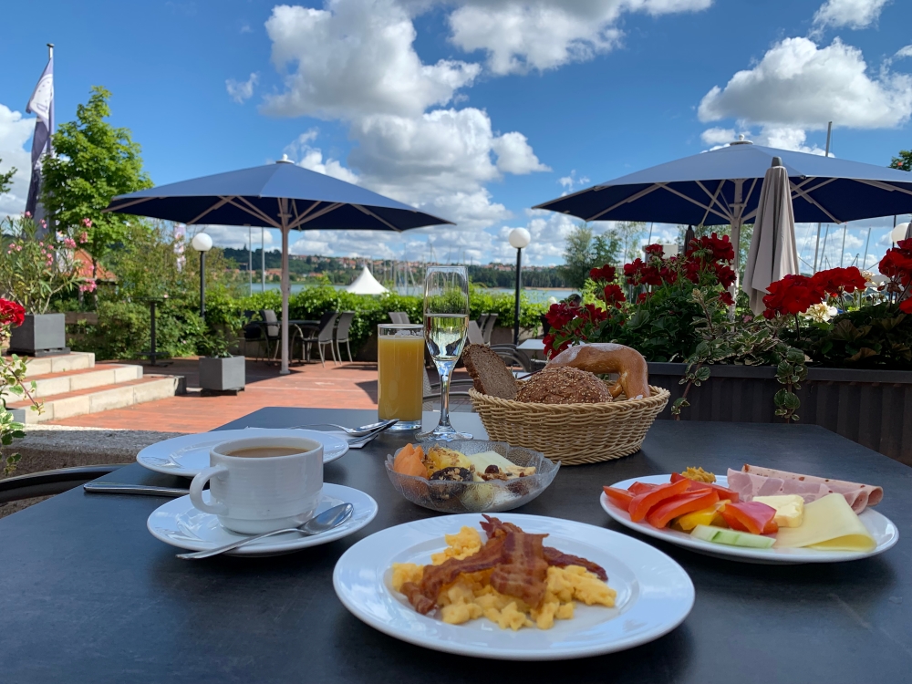 Frühstücksbüfett Strandhotel Seehof