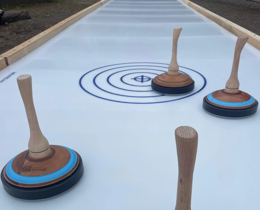 Eisstockbahn an der Waldschenke