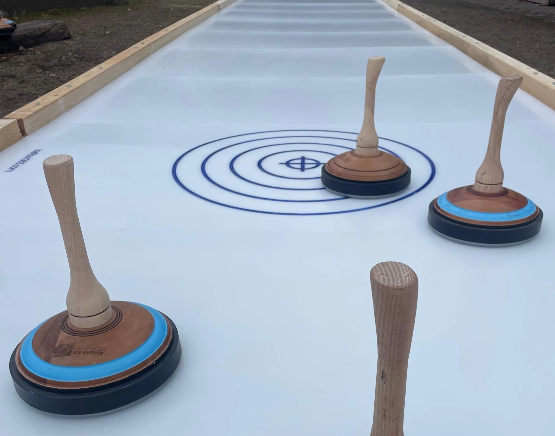 Eisstockbahn Eisstockbahn an der Waldschenke