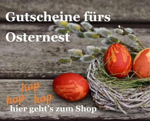 Hier geht es zum Gutscheinshop Gutschein Osternest