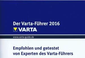 Empfehlung Varta-Führer Strandhotel Seehof
